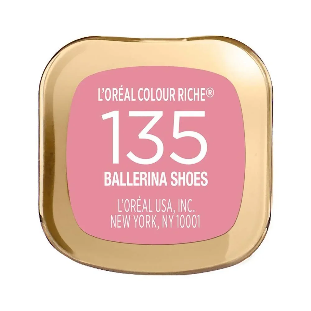 Ballerina Shoes Original Creamy Hydrating Satin Lipstick Argan Oil Vitamin E